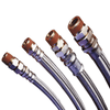 1" x 72" CHAMFLEX SS BRAIDED FIRE RETARDANT HOSE ASSEMBLY - FIXED END X SWIVEL END WITH MALE NPT ADAPTER - A&R Supply - Air Conditioning & Refrigeration Wholesaler - CHAMFLEX