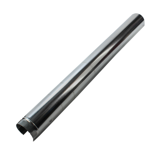 SNAP LOCK - 5FT GALVANIZED 26' GAUGE STEEL ROUND PIPE