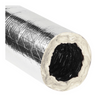 R4.2 RIP STOP FLEXIBLE FOIL SILVER BAGGED AIR DUCT - 25'