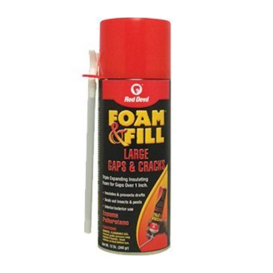 FOAM & FILL TRIPLE EXPANDING FOAM - 12 OZ