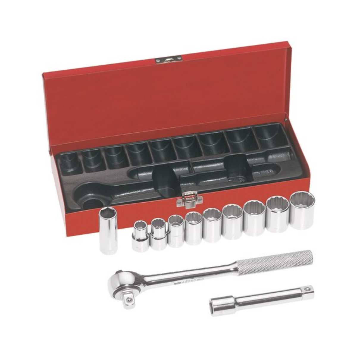 12 PC 1/2" DRIVE SOCKET WRENCH SET