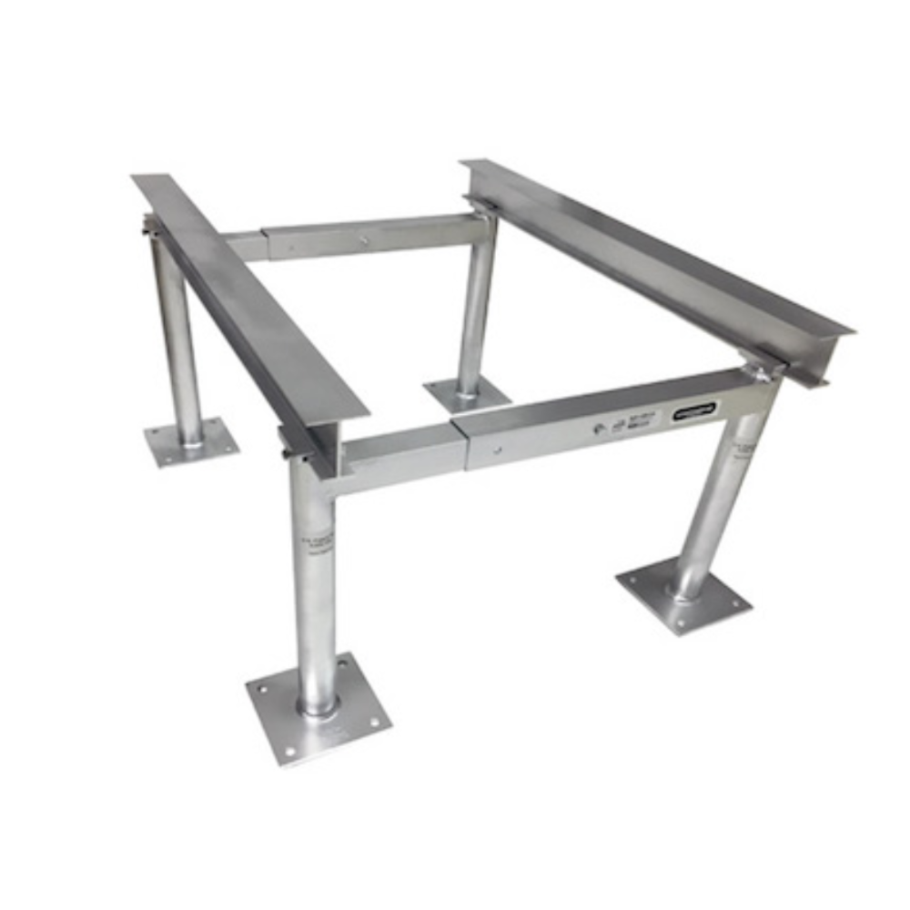 ALUMINUM STAND LEG ASSEMBLY - STANDARD DUTY