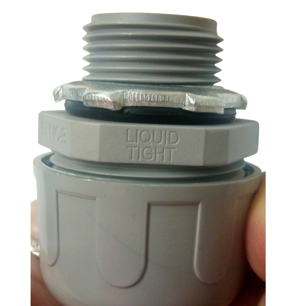 STRAIGHT NON-METALLIC NYLON LIQUID TIGHT CONNECTOR