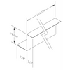 ALUMINUM Z-BAR - 1.5" x 10' R-6 .020 MILL FINISH