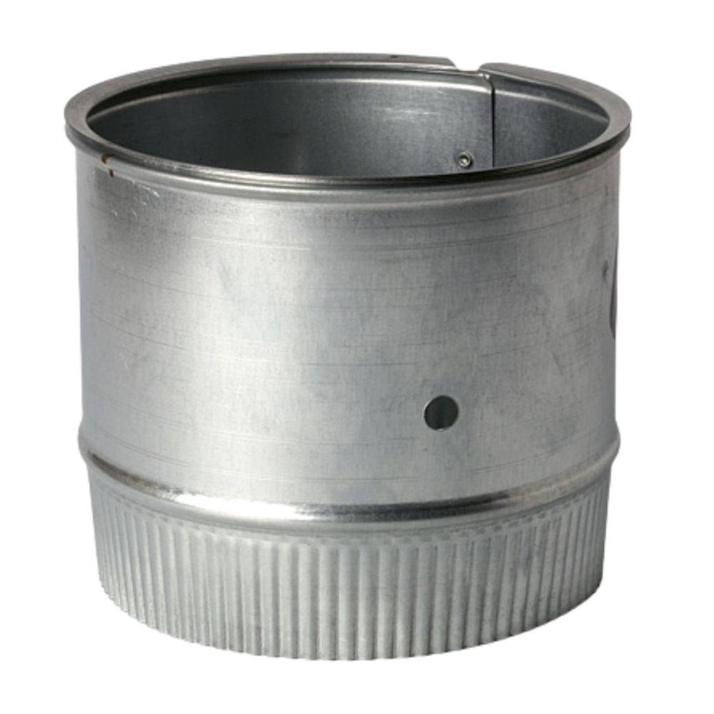 SPIN-IN COLLAR FOR METAL WITH DAMPER AND STAND-OFF