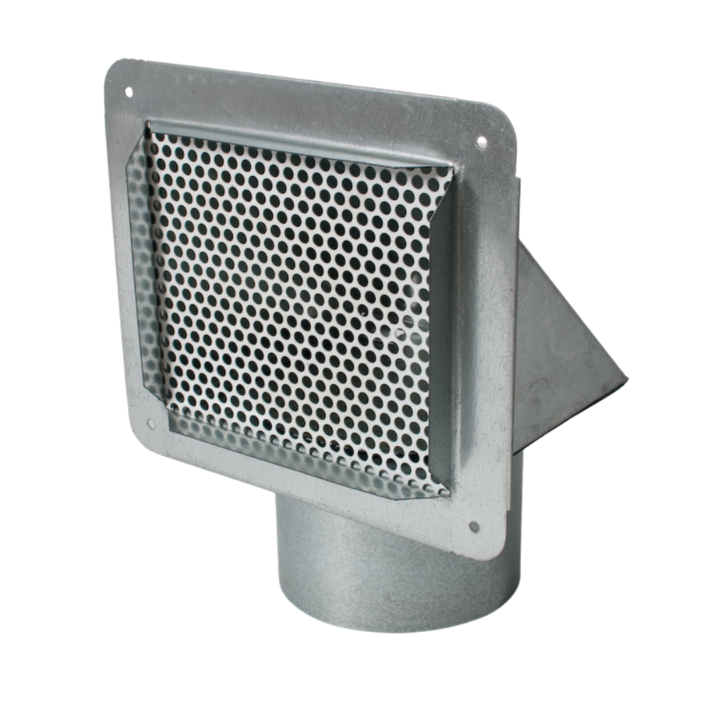 EAVE VENT WITH DAMPER