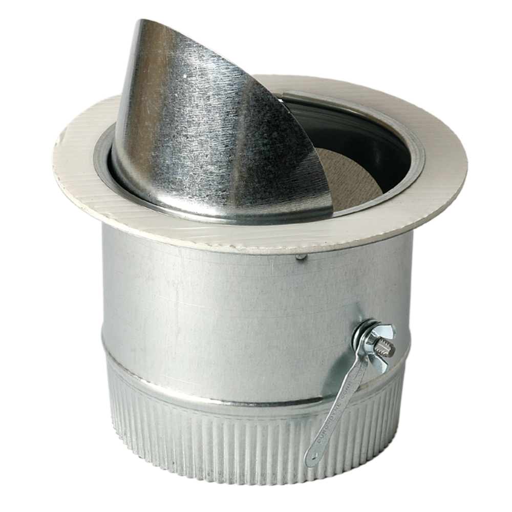 SURE-SEAL COLLAR WITH SCOOP AND DAMPER PLUS STAND-OFF