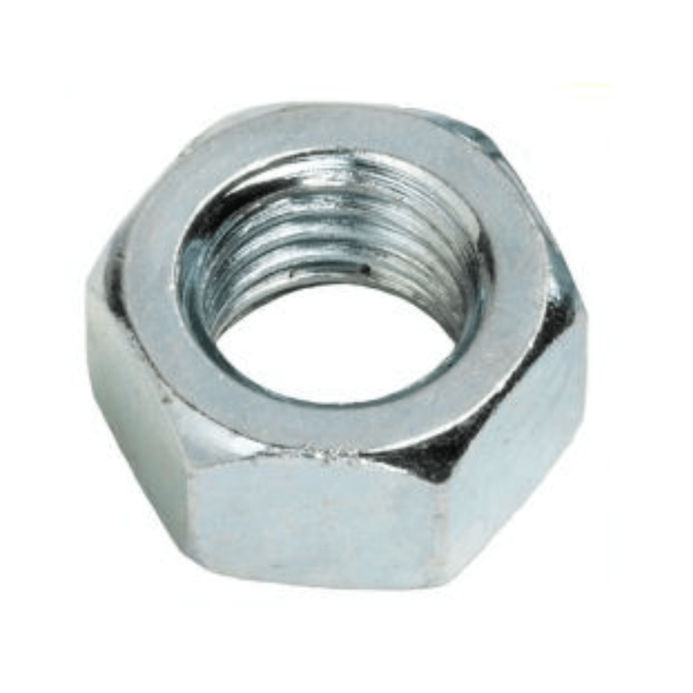 1/2" HEX NUT - ZINC - 50/BOX - A&R Supply - Air Conditioning & Refrigeration Wholesaler - ALL TOOL AND FASTENERS