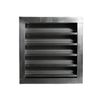 12" X 6" FLANGED FRAME STATIONARY LOUVER - A&R Supply - Air Conditioning & Refrigeration Wholesaler - GRILLE TECH