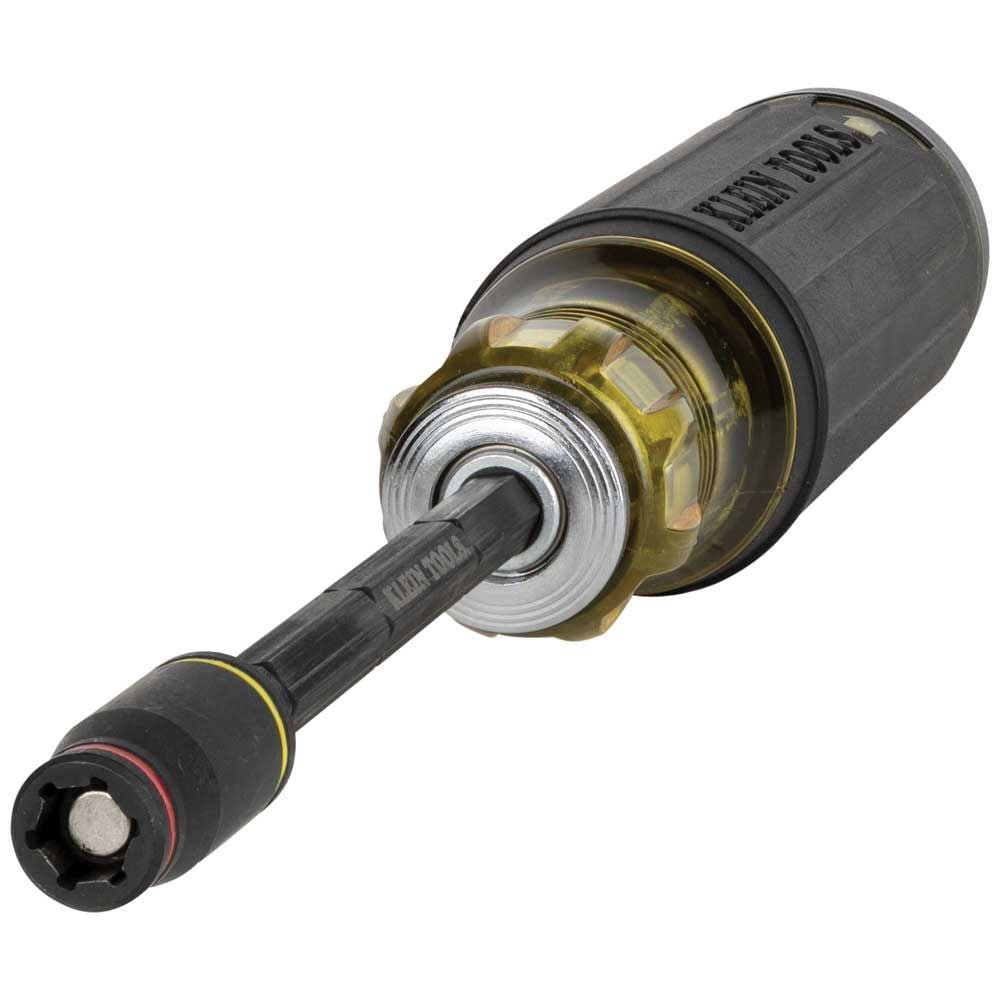 14-IN-1 HVAC ADJUSTABLE-LENGTH IMPACT SCREWDRIVER WITH FLIP SOCKET - A&R Supply - Air Conditioning & Refrigeration Wholesaler - KLEIN TOOLS