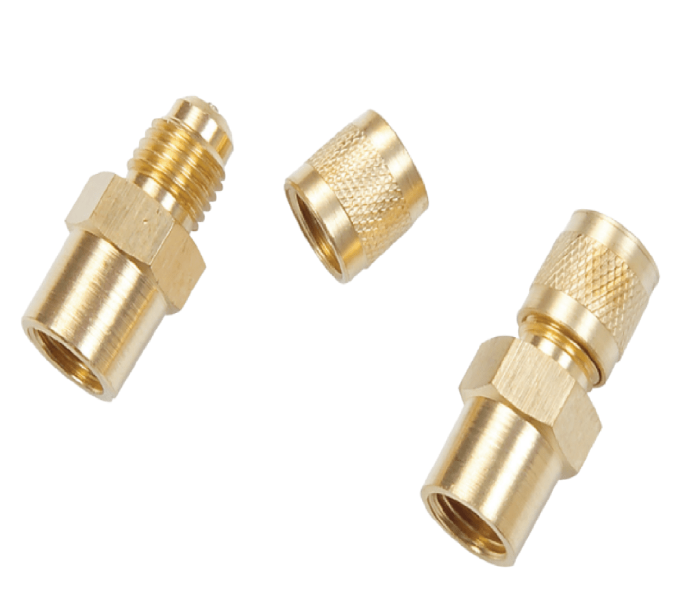 1/4" MALE FLARE x1/4" FEMALE FLARE W/CORE UNION - A&R Supply - Air Conditioning & Refrigeration Wholesaler - SMART ELECTRIC