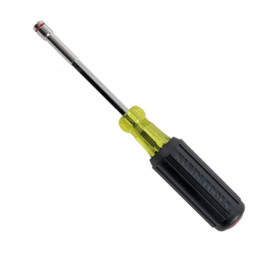 1/4" NUT DRIVER WITH MAGNETIC TIP AND 4" SHAFT - A&R Supply - Air Conditioning & Refrigeration Wholesaler - KLEIN TOOLS