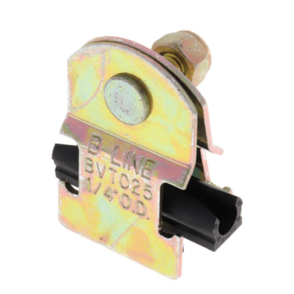 1/4" OD ELECTRO-GALVANIZED STRUT CUSHION VIBRA CLAMP - A&R Supply - Air Conditioning & Refrigeration Wholesaler - COOPER B-LINE