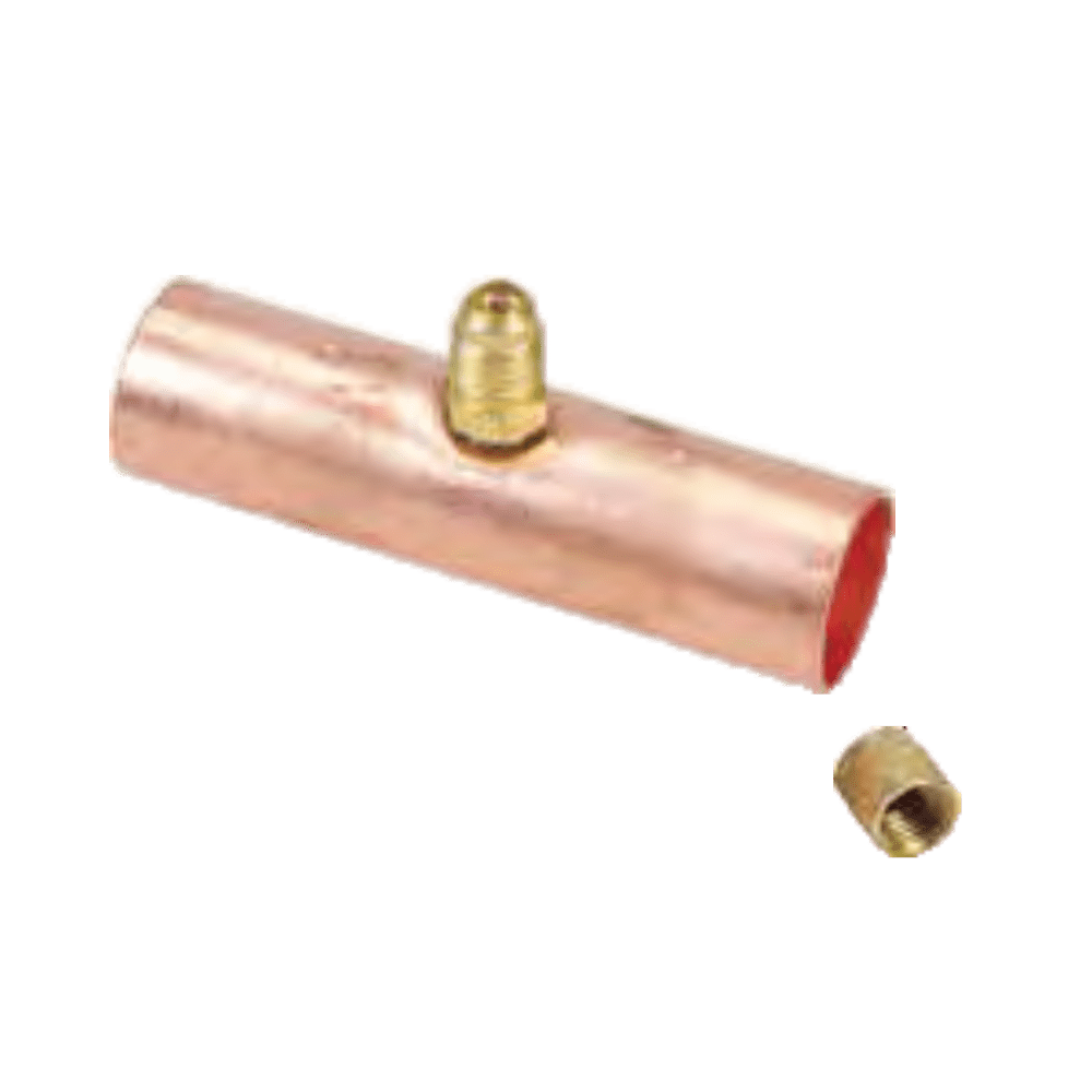 1/4" O.D.x TUBEx 1/4" MALE FLARE ACCESS ON BRANCH - A&R Supply - Air Conditioning & Refrigeration Wholesaler - SMART ELECTRIC
