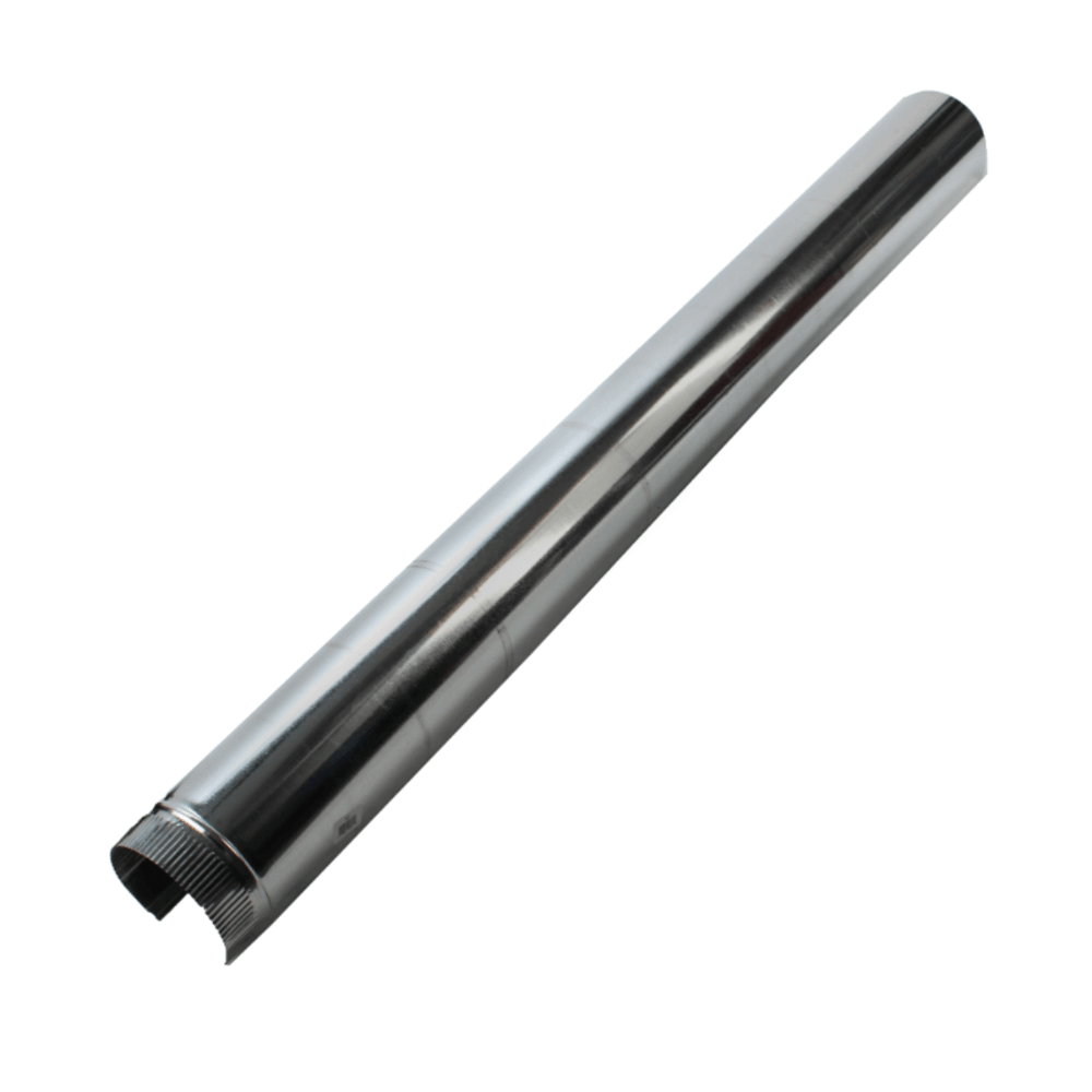 16" SNAP LOCK - 3' GALVANIZED 26GA STEEL ROUND PIPE - A&R Supply - Air Conditioning & Refrigeration Wholesaler - CROWN PRODUCTS