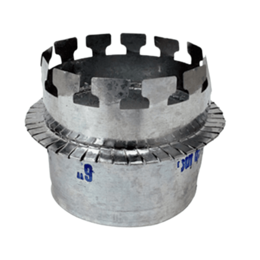 16" WIDE TAB COLLAR W/ DAMPER AND STAND OFF - A&R Supply - Air Conditioning & Refrigeration Wholesaler - MIAMI TECH