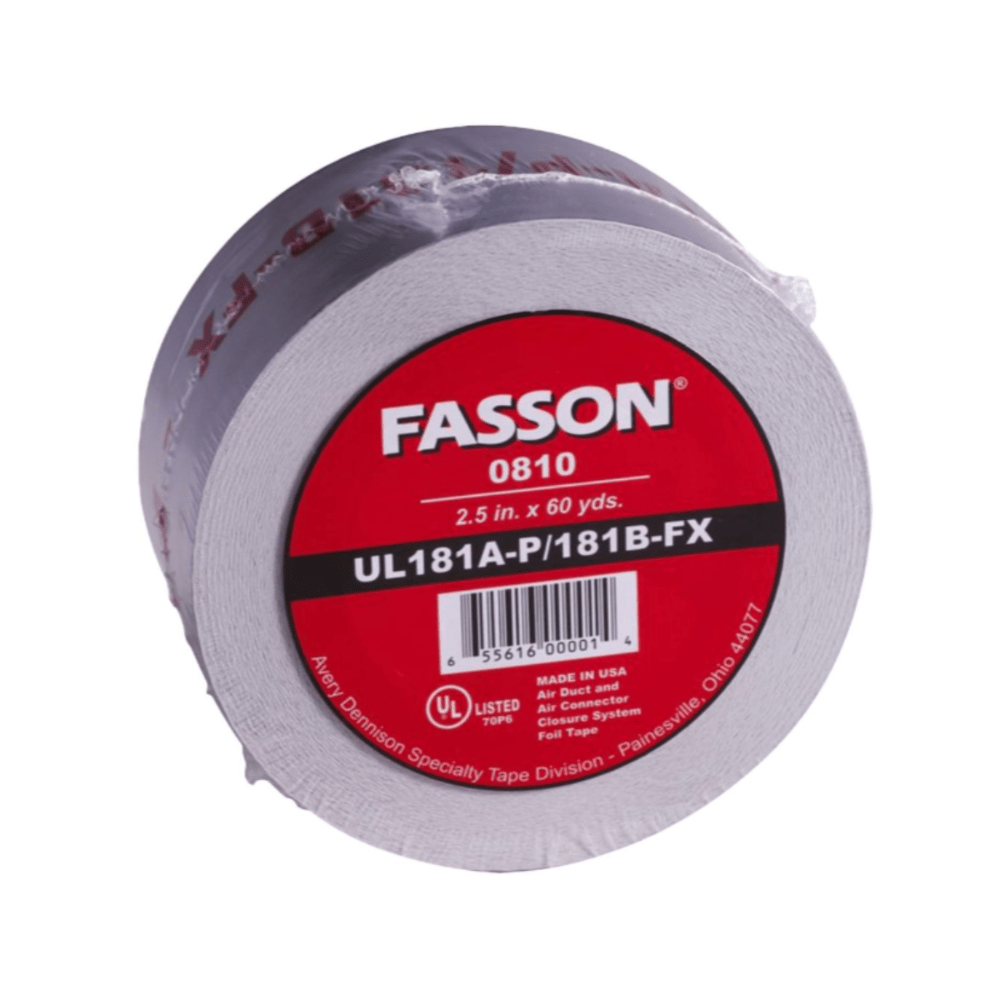 2 MIL - 2.5" x 60YDS - FOIL TAPE - A&R Supply - Air Conditioning & Refrigeration Wholesaler - AVERY DENNISON