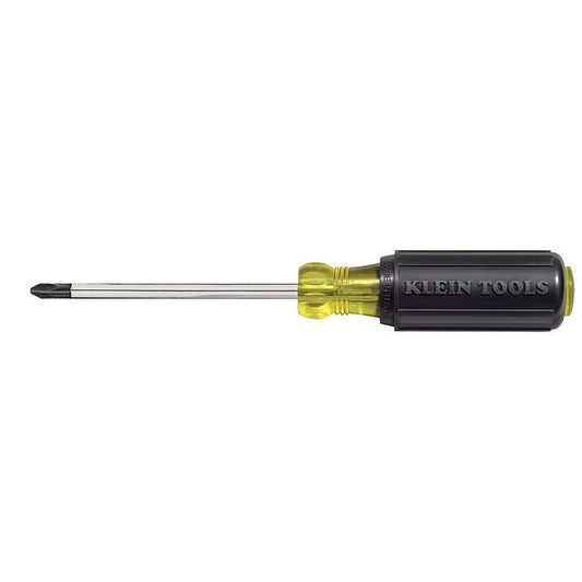 2 PHILLIPS SCREWDRIVER 4-INCH ROUND SHANK - A&R Supply - Air Conditioning & Refrigeration Wholesaler - KLEIN TOOLS
