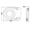 2 TON WATER COOLED CONDENSER COIL - A&R Supply - Air Conditioning & Refrigeration Wholesaler - PACKLESS INDUSTRIES