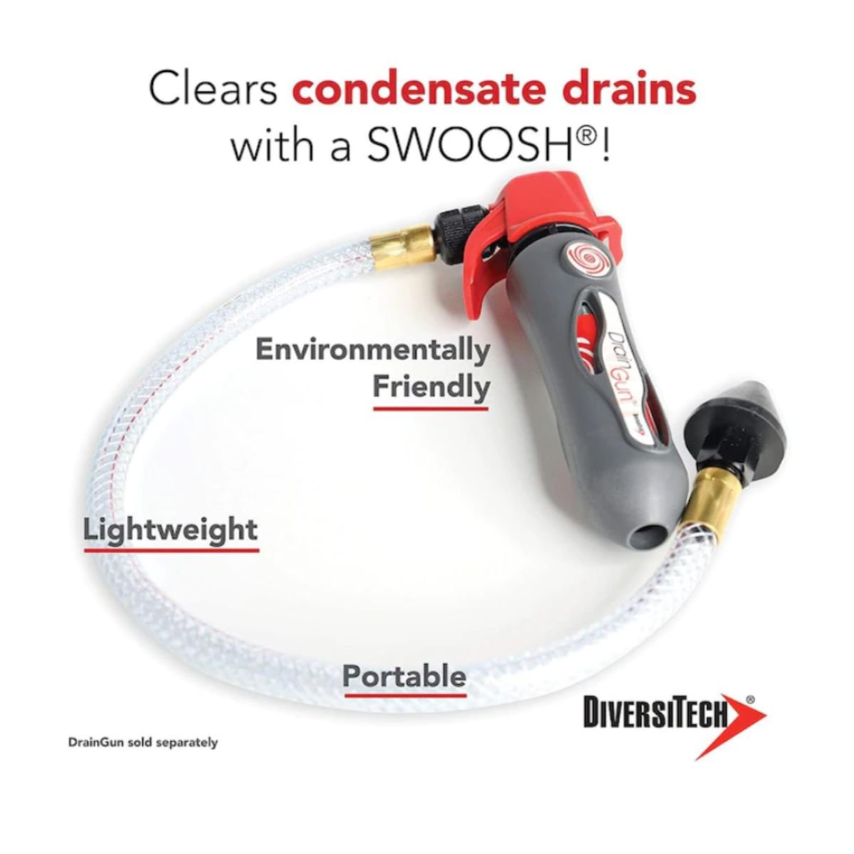 20G SWOOSH DRAIN GUN BIG SHOT - A&R Supply - Air Conditioning & Refrigeration Wholesaler - DIVERSITECH