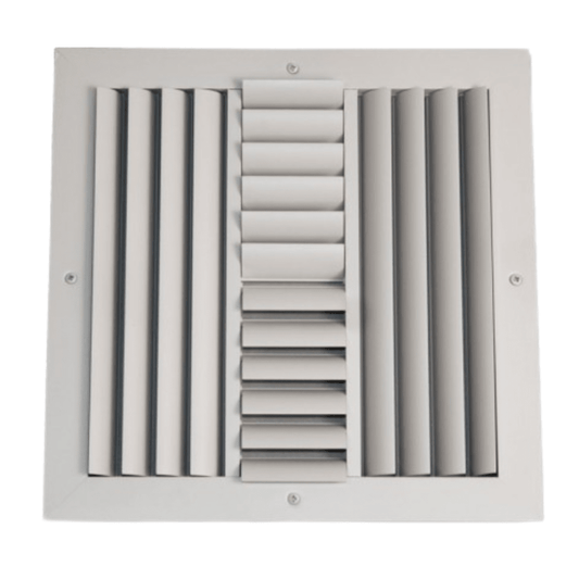 24" x 24" ALUMINUM CEILING GRILLE 4-WAY MULTI-SHUTTER - MSD - A&R Supply - Air Conditioning & Refrigeration Wholesaler - GRILLE TECH