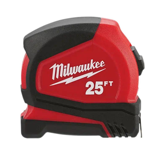 25FT COMPACT TAPE MEASURE - A&R Supply - Air Conditioning & Refrigeration Wholesaler - MILWAUKEE