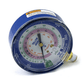 3-1/8" DRY COMPOUND GAUGE - BLUE °F - 30"-0-350 PSI - 1/8" NPT MALE CONNECTION - A&R Supply - Air Conditioning & Refrigeration Wholesaler - YELLOW JACKET