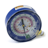 3-1/8" DRY COMPOUND GAUGE - BLUE °F - 30"-0-350 PSI - 1/8" NPT MALE CONNECTION - A&R Supply - Air Conditioning & Refrigeration Wholesaler - YELLOW JACKET