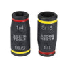 3-IN-1 IMPACT FLIP SOCKET SET, 1/4-INCH, 5/16-INCH, 2-PIECE - A&R Supply - Air Conditioning & Refrigeration Wholesaler - KLEIN TOOLS