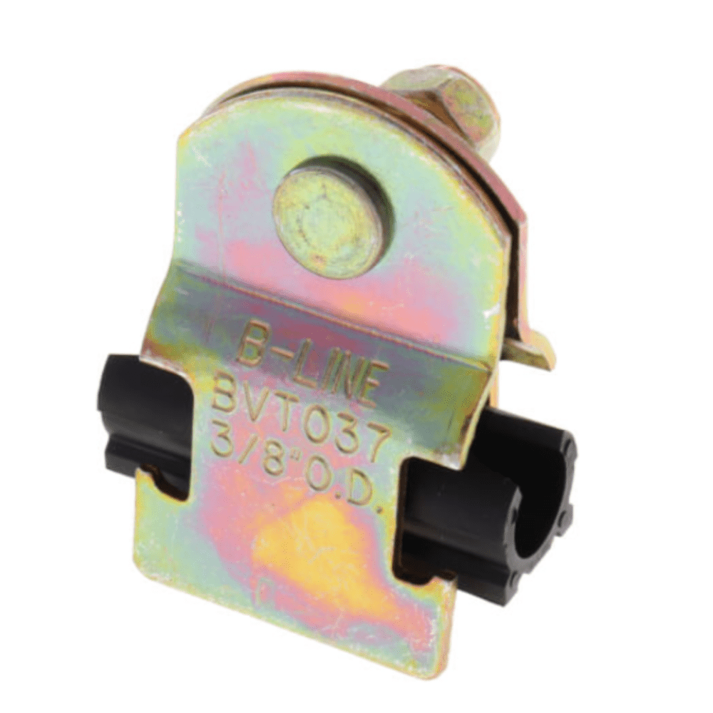 3/8" OD ELECTRO-GALVANIZED STRUT CUSHION VIBRA CLAMP - A&R Supply - Air Conditioning & Refrigeration Wholesaler - COOPER B-LINE