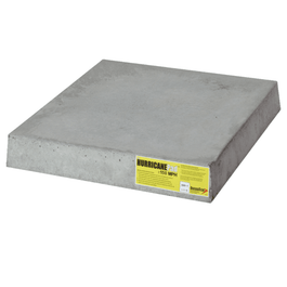 40" x 40" x 4" THE HURRICANE CONCRETE EQUIPMENT PAD - 150MPH YELLOW LABEL - A&R Supply - Air Conditioning & Refrigeration Wholesaler - DIVERSITECH