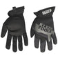 UTILITY GLOVES - MECHANICS GLOVES, EXTRA LARGE BLACK/GRAY - REINFORCED - TREK DRY TOP WITH SPONGE FOAM