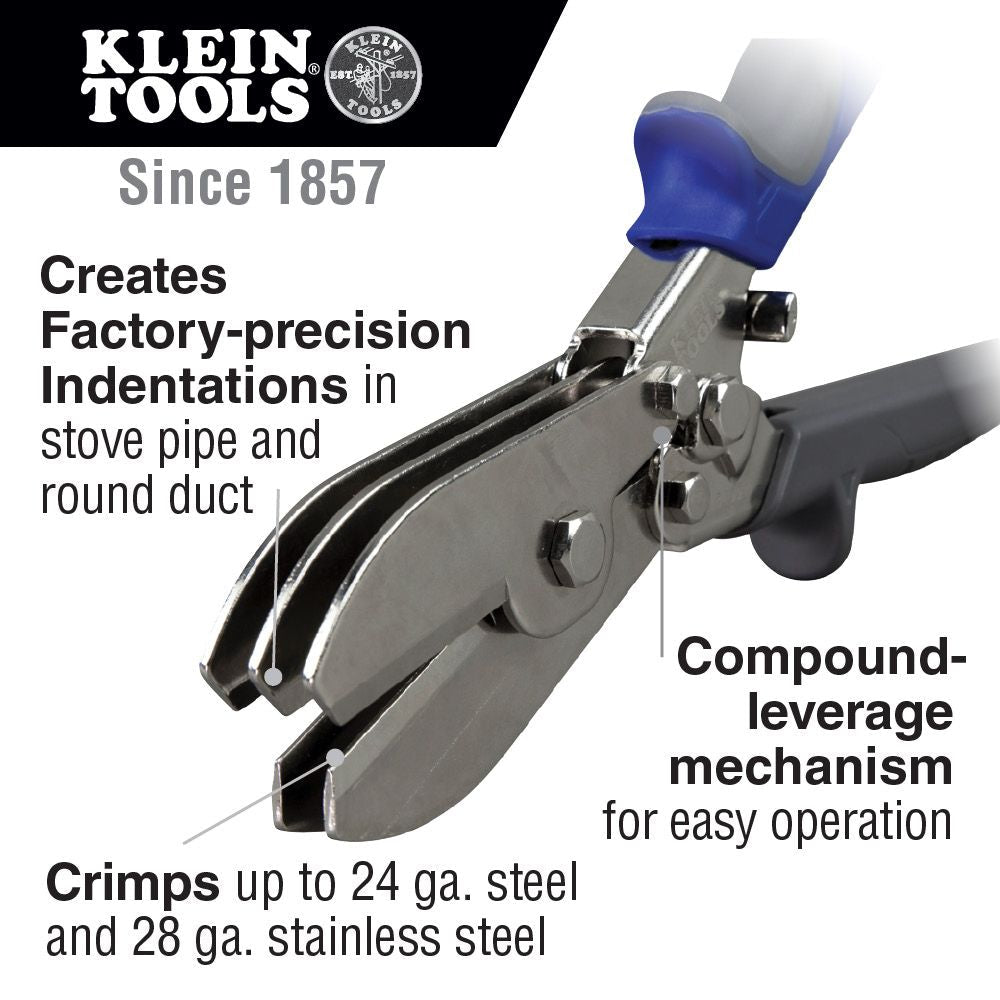 5 BLADE DUCT CRIMPER - A&R Supply - Air Conditioning & Refrigeration Wholesaler - KLEIN TOOLS