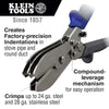 5 BLADE DUCT CRIMPER - A&R Supply - Air Conditioning & Refrigeration Wholesaler - KLEIN TOOLS