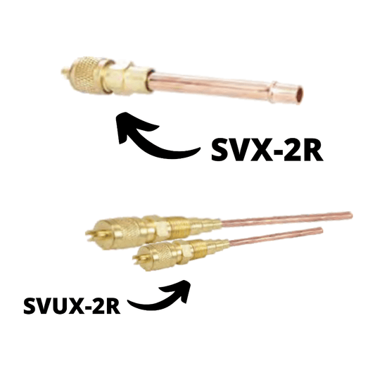 5/16" O.D. x 2" COPPER TUBEEXTENSION WITH CORE REMOVER ON CAP - A&R Supply - Air Conditioning & Refrigeration Wholesaler - SMART ELECTRIC