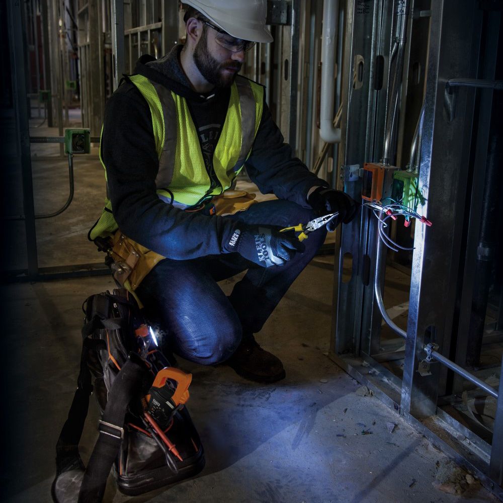 UTILITY GLOVES - MECHANICS GLOVES, EXTRA LARGE BLACK/GRAY - REINFORCED - TREK DRY TOP WITH SPONGE FOAM
