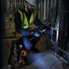 UTILITY GLOVES - MECHANICS GLOVES, EXTRA LARGE BLACK/GRAY - REINFORCED - TREK DRY TOP WITH SPONGE FOAM