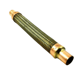 5/8" OD BRASS BRAIDED VIBRATION ABSORBER - A&R Supply - Air Conditioning & Refrigeration Wholesaler - PACKLESS INDUSTRIES
