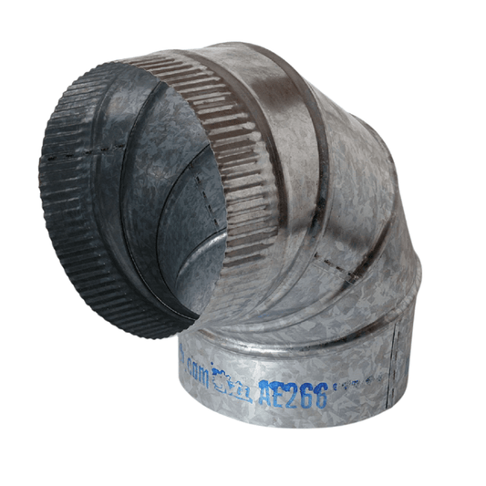 6" ADJUSTABLE ELBOW - 24 GAUGE - A&R Supply - Air Conditioning & Refrigeration Wholesaler - MIAMI TECH