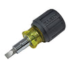 6-IN-1 STUBBY MULTI-BIT SCREWDRIVER/NUT DRIVER - A&R Supply - Air Conditioning & Refrigeration Wholesaler - KLEIN TOOLS