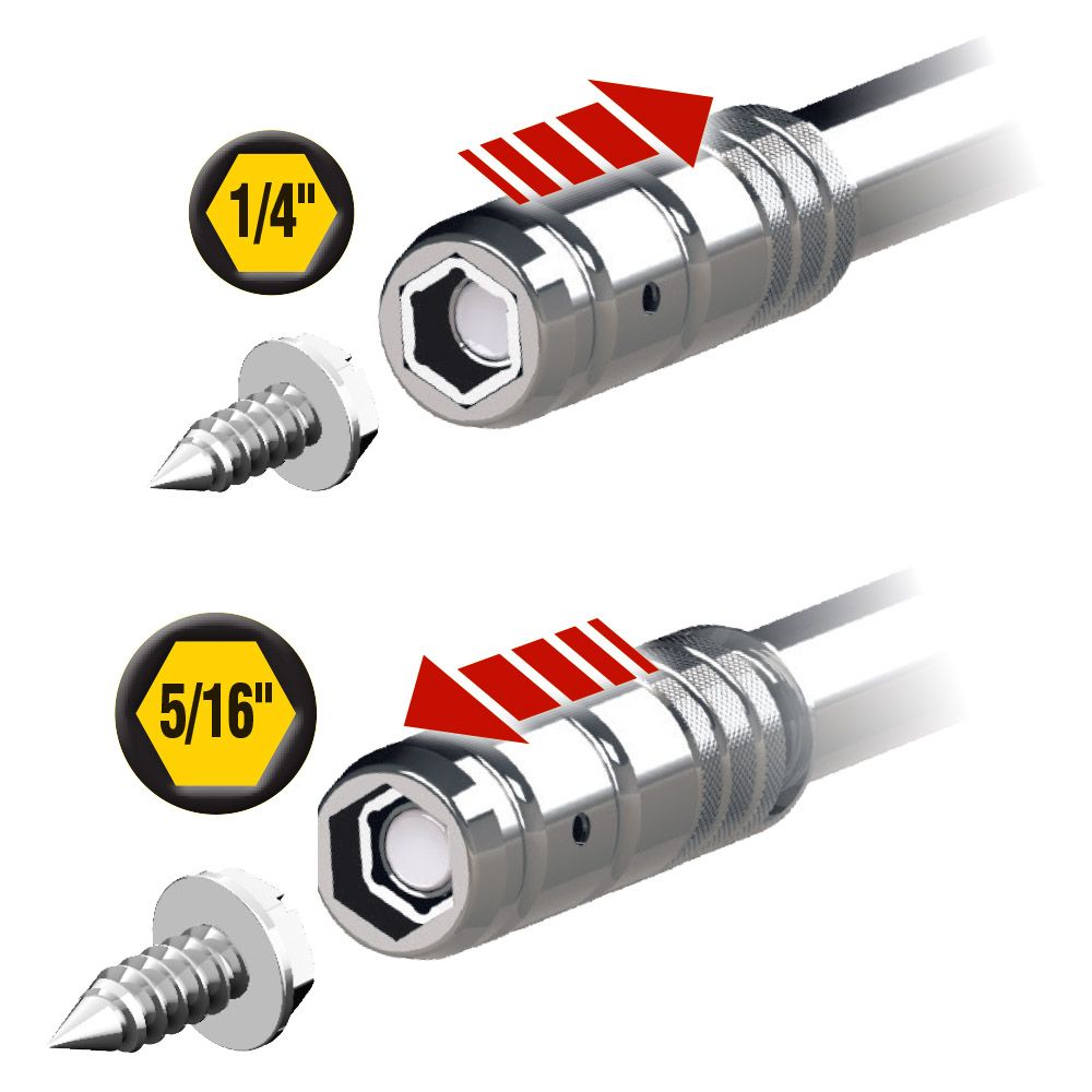 HVAC SLIDE DRIVE™ MULTI-BIT SCREWDRIVER / NUT DRIVER, 8-IN-1