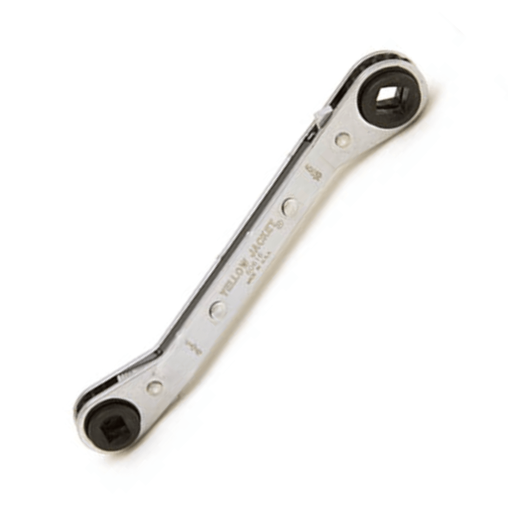 7" RATCHET WRENCH HEX 1/2 & 9/16 SQUARE 3/16 & 1/4" - A&R Supply - Air Conditioning & Refrigeration Wholesaler - YELLOW JACKET