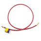 72" CHARGING HOSE - STANDARD WITH 1/4" FLARE FITTING - RED - A&R Supply - Air Conditioning & Refrigeration Wholesaler - YELLOW JACKET