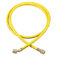 72" CHARGING HOSE - STANDARD WITH 1/4" FLARE FITTING - YELLOW - A&R Supply - Air Conditioning & Refrigeration Wholesaler - YELLOW JACKET
