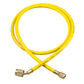 72" PLUS II™ 1/4" HOSE WITH SEALRIGHT™ LOW LOSS ANTI-BLOW BACK FITTING - YELLOW - A&R Supply - Air Conditioning & Refrigeration Wholesaler - YELLOW JACKET