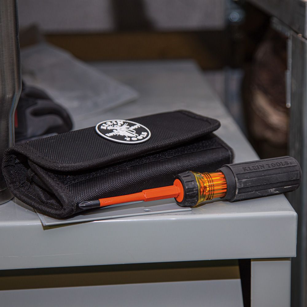 8-IN-1 INSULATED INTERCHANGEABLE SCREWDRIVER SET - A&R Supply - Air Conditioning & Refrigeration Wholesaler - KLEIN TOOLS