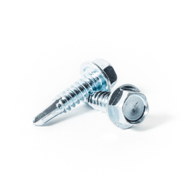 8 x 2" HEX WASHER HEAD - 3 POINT DRILLING SCREW -100/PCS - A&R Supply - Air Conditioning & Refrigeration Wholesaler - ALL TOOL AND FASTENERS