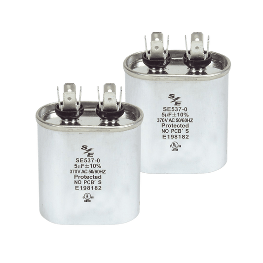 80 ΜF MFD. 370V OVAL CAPACITOR - A&R Supply - Air Conditioning & Refrigeration Wholesaler - SMART ELECTRIC