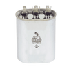 80+10 ΜF MFD. 440V OVAL DUAL CAPACITOR - A&R Supply - Air Conditioning & Refrigeration Wholesaler - SMART ELECTRIC