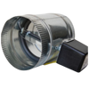 14" ROUND MOTORIZED DAMPER 24V - N/C POWER OPEN